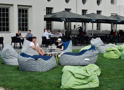 bean bags for the garden