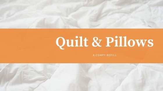 quilt as bean bag filler