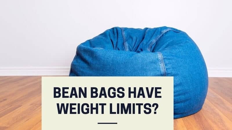 bean bags weight limit