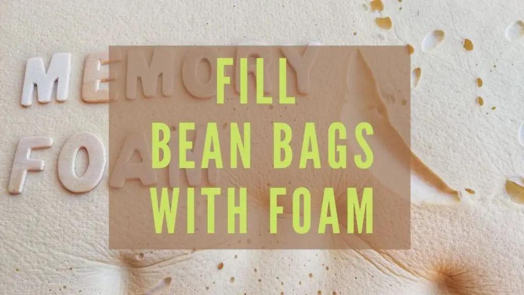 foam fill bean bags