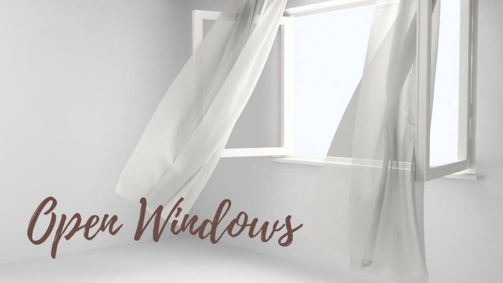 open windows