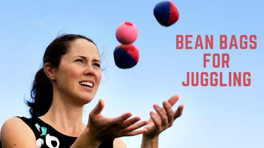 juggling with bean bags