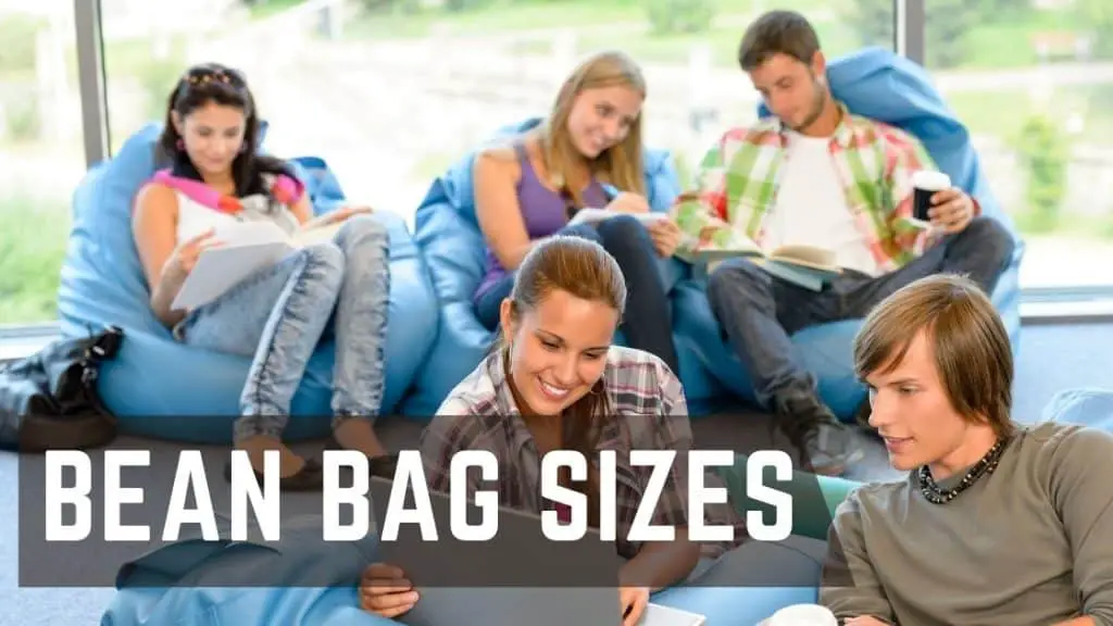 bean bag sizes