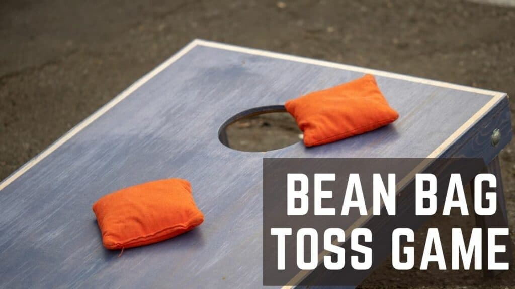 play bean bag toss game