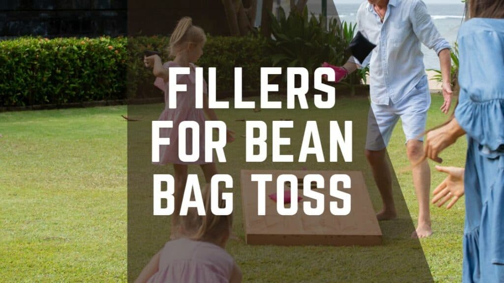 fillers for bean bag toss